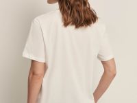 Футболка прямого силуэта с принтом