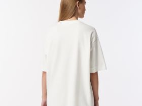 Женская хлопковая футболка Lacoste