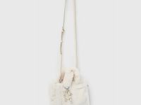 Пушистая сумка для девочек, Белый