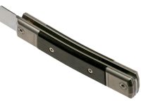 Складной нож LionSteel BestMan Drop, сталь M390, рукоять Ebony