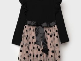 Платье трикотажное для девочек