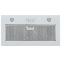 Полновстраиваемая вытяжка KRONA LUISA 600 GLASS WHITE PB