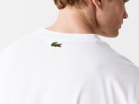 Мужская футболка Lacoste свободного кроя с круглым вырезом и принтом