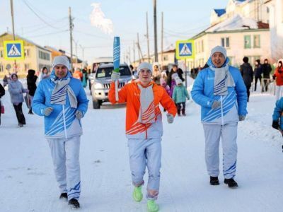 Эстафету огня VIII Игр «Дети Азии» встретил Аллаиховский район