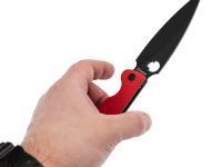 Складной нож Daggerr Sting XL red BW DLC, сталь D2, рукоять G10