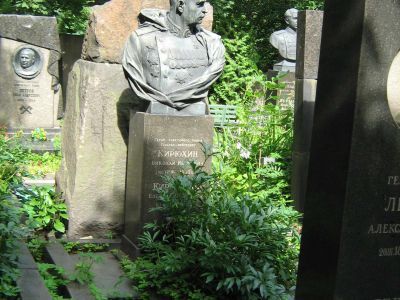 Могила -  Кирюхин Николай Иванович (1896-1953), генерал-лейтенант, Герой Советского Союза
