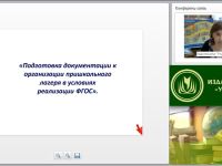 Подготовка документации к организации пришкольного лагеря в условиях реализации ФГОС