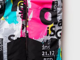 Комбинезон текстильный с полиуретановым покрытием для девочек