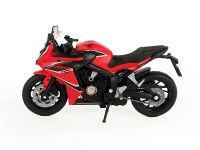 12853PW Игрушечный мотоцикл Welly Honda CBR 650F