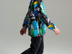 Куртка текстильная с полиуретановым покрытием для мальчиков