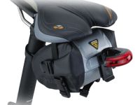 Подседельная сумка Topeak Wedge DryBag (крепление хомуты), средняя (черный)