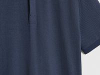 Поло из пике, Синий