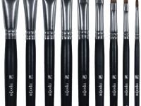 Кисть белка №18 овальная Альбатрос "Профи" длинная ручка