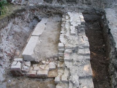 Фундаменты Вознесенского собора