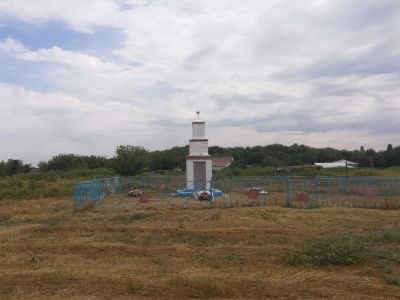 Братская могила советских воинов, погибших в период Сталинградской битвы