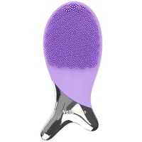 Электрический массажёр для глубокого очищения кожи WellDerma Cleansing Fish RV Lavender