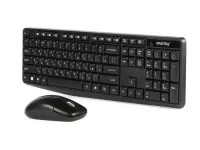 Беспроводной мультимедийный комплект Smartbuy ONE клавиатура +  мышь (SBC-235380AG-K) (черный)