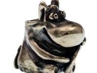 Бусина для темляка Мумий Тролль, мельхиор