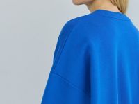 Свитшот с принтом, Синий