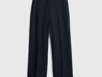 Прямые брюки со стрелками, Черный