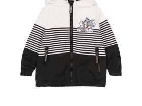 Куртка детская текстильная с полиуретановым покрытием для девочек (ветровка)