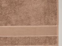 Полотенце махровое Tesoro, бежевое