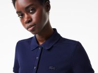 Женское поло Lacoste Slim Fit из эластичного хлопка