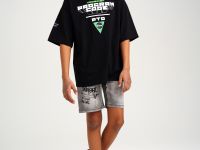 Шорты текстильные джинсовые для мальчиков