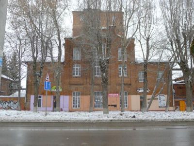 Здание цехов ректификации спирта, водоочистки и котельной