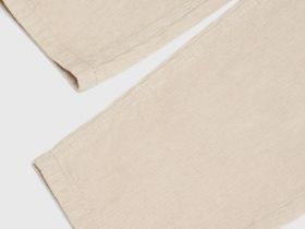 Вельветовые брюки Baggy для девочек, Бежевый