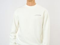 Свитшот с принтом, Белый