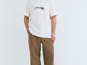 Футболка с принтом, Белый