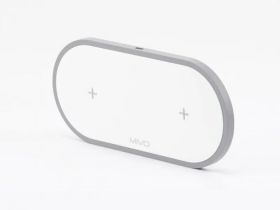 Беспроводное зарядное устройство Mivo MW-02 2в1 Type-C 10W (White)