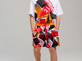 Шорты текстильные плавательные для мальчиков, длинные