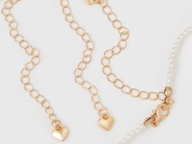 Ожерелье для девочек, 3 шт., Золотой