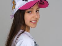 Кепка текстильная для девочек