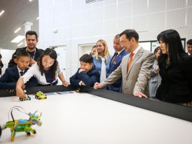 Первая линейка состоялась в якутском образовательном комплексе «Точка будущего»