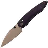 Складной нож Tuotown Wiz, сталь T10S, рукоять Purple G10