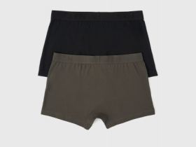 Трусы-транки, 2 шт., Зеленый