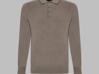Джемпер-поло с шерстью
