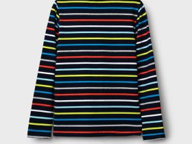 Фуфайка трикотажная для мальчиков (футболка с длинными рукавами)