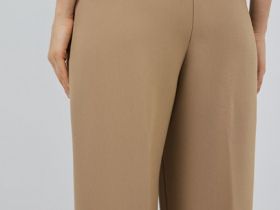Широкие брюки, Бежевый