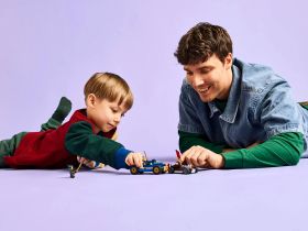 Ninjago 71840 Конструктор Гоночная дуэль Роуг против Дрикс