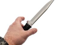 Нож Атаман, сталь D2, рукоять резина