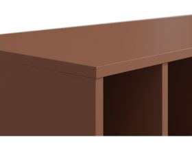 Комод Энзо 160x79 Светло-бежевый/Терракотовый