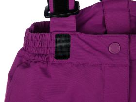 Брюки текстильные с полиуретановым покрытием для девочек