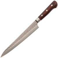 Нож кухонный поварской 240 мм, Sakai Takayuki, сталь VG-10 Damascus, рукоять дерево пакка