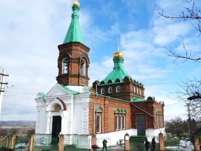 Здание Константино-Еленинской церкви. Русский стиль с элементами русского барокко