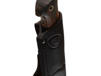 Нож Тигр, сталь PGK , рукоять мельхиор, стабилизированная карельская береза