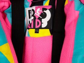 Зимний комбинезон из мембранной ткани для девочки